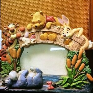 Disney Winnie the Pooh Themed Decorative Picture Frame -